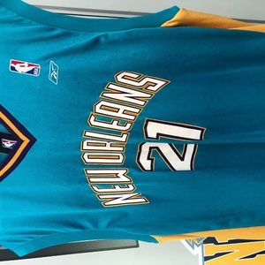 Reebok New Orleans Hornets Jamal Magloire Jersey